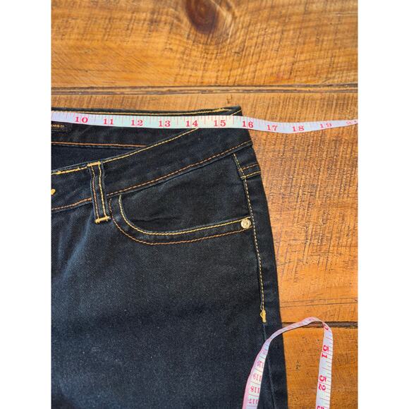 Womens SouthPole Black Denim Bootcut Vintage Y2K Style Jeans Size 9 - Picture 8 of 13